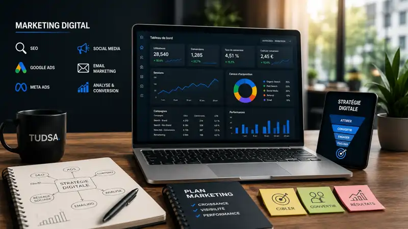 Agence Marketing Digital - SEO, Google Ads, Meta Ads