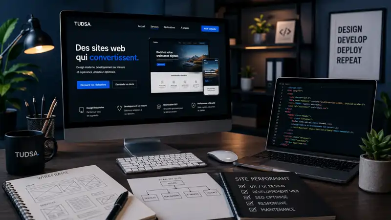 Web Design & Développement - Sites vitrines et e-commerce